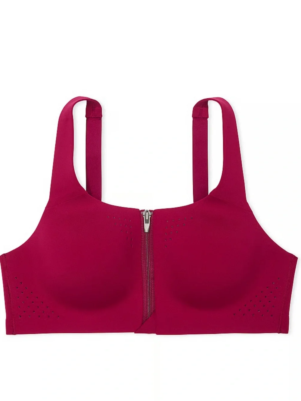 VSX Featherweight Maxi Front-Close Sports Bra Campari Red 36DD